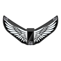 Lampe de signalisation LED universelle 12V à énergie solaire pour vitre de voiture, type « Devil-eye », 0,5W, la plus vendue à l'international