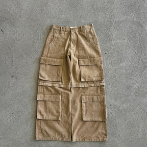 Custom Loose Fit Streetwear Oversize Acid Wash Vintage Wide <strong>Leg</strong> Detachable Jorts Carpenter Cargo Denim <strong>Short</strong> Pant Baggy <strong>Jean</strong> <strong>Men</strong> - Product Image 1