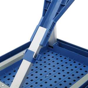 Blue Camping <b>Chair</b> Set Plastic <b>Table</b> 1355x83x655cm 50kg - Product Image 1