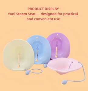Siège de vapeur Yoni en gros avec silicone de qualité médicale, design écologique pour le traitement des hémorroïdes et la santé vaginale - Product Image 1