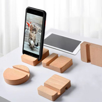 Dudukan Ponsel Tablet Tablet Dudukan Kursi Anjing Lucu Desktop Kayu AK