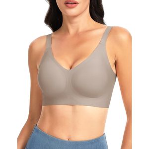 Women's Wireless Seamless Bra Full Coverage Padded Everyday Tshirt Bralette Comfortable Invisible Style - Product Image 1