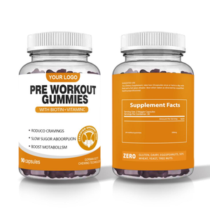 Marque privée Sour Gummies BCAA Produits de beauté pré et post-entraînement Dosage pratique sous forme de bonbons gommeux Soins de santé - Product Image 2