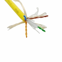 Cable Submarino Flotante, UTP CAT6 24AWG, con Cubierta de Espuma PU, para Conexión de Señal Ethernet en Robots Marinos