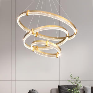 Luminaire suspendu minimaliste moderne, design unique et créatif pour hôtel, restaurant, bar et chambre à coucher, lustres et luminaires suspendus - Product Image 4