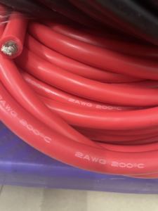 Kabel Silikon 2 AWG 2 Gauge Merah Hitam 35 Sq. Kabel Baterai Lithium Otomotif Fleksibel Tahan Suhu Tinggi Ultra-Lembut dari Karet Silikon - Product Image 6