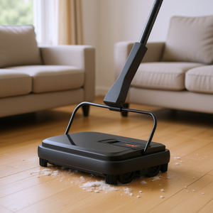 Db Wholesale <b>Manual</b> <b>Carpet</b> <b>Sweeper</b> 7.87 In Cleaning Path 300 Ml Dustbin Capacity Side Brush For Home Use - Product Image 2