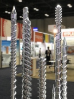 Vis double conique pour extrudeuse de PVC, accessoire en promotion
