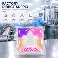 Lessive en capsules six-en-un écologique parfumée à la rose, 8g, vente en gros OEM/ODM, approvisionnement direct usine Guangdong 20