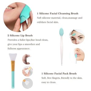 Kit de Brochas de Maquillaje con Funciones para Ojeras y Aclaramiento, Brochas para Corrector y Sombra de Ojos con Control de Grasa - Product Image 4