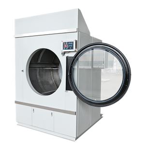 Séchoir à linge commercial en acier inoxydable de grande capacité 70 kg pour blanchisserie et hôtel - Product Image 1