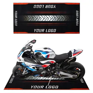 Made In China Anti Slip Race Mats Motorcycle Foot Matt Custom Motorcycle Mat Floor Motorcycle Garage Mats