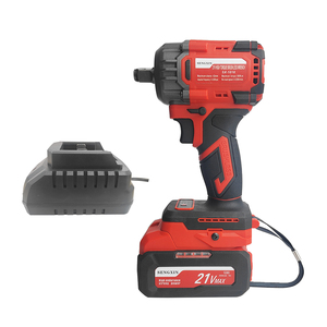 Lithium <b>Battery</b> Cordless Impact Wrench Rechargeable Torque Wrench 600N.m Industrial Degree for Vehicle Tire Mounting - Product Image 6