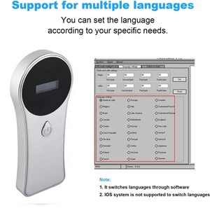 Cmrfid Pet tag động vật chip <span class=keywords><strong>RFID</strong></span> fdx-b phổ Microchip <span class=keywords><strong>Reader</strong></span> 134.2kHz Blu răng <span class=keywords><strong>RFID</strong></span> con chó Chip Máy quét vật nuôi máy quét - Product Image 6