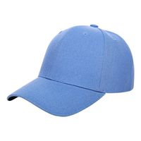 Casquettes de baseball brodées en 3D avec logo personnalisé, vente en gros d'usine, casquettes de sport unies pour adultes, pour la plage ou la randonnée