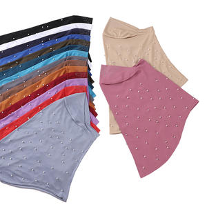 ผ้าโพกหัวสำหรับเด็กหญิงชาวอินโดนีเซียมาเลย์ฮิญาบสวมคางได้ง่ายเสื้อเจอร์ซีย์สี่ฤดู - Product Image 4