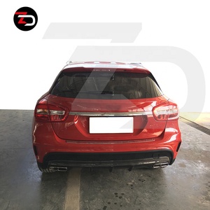 Kit carrozzeria stile GLA45 con paraurti minigonne laterali griglia principale per <span class=keywords><strong>Mercedes</strong></span> classe <span class=keywords><strong>GLA</strong></span> W156 <span class=keywords><strong>GLA</strong></span> 200 220 260 2015-2019 - Product Image 3