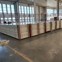 Panneaux de stockage frigorifique écologiques 100 mm, résistants à l'eau, pour chambre froide/congélateur, garantie 5 ans et plus, ignifuges