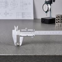 Pied à coulisse industriel OEM portable avec molette de réglage de précision, outil de mesure 200 mm pour ateliers et laboratoires, inspection mécanique