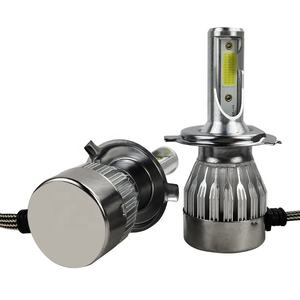 Faros LED para Auto C6 72W 8000LM COB, Bombillas para Faros Delanteros H1 H3 H4 H7 H11, Faros LED C6 sin Ventilador de Aluminio para Iluminación Automotriz - Product Image 2