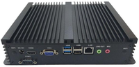Offre Spéciale démarrage à distance 6COM rs485/rs232 LPT VGA Dual Core i3 i5 i7 msata 3.0 industriel sans ventilateur intégré Mini PC pour tout en un