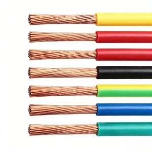 BV BVR RV 450/750V PVC-isoliertes Kupferkabel 1,5mm² 2,5mm² 4mm² 6mm² Einadriges Elektroinstallationskabel - Product Image 4