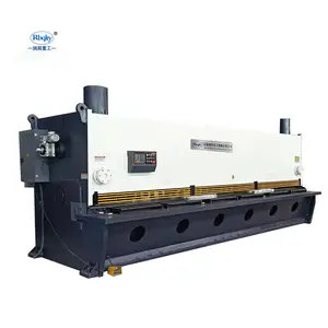 Rbqlty folha metal cisalhamento máquina hidráulica cnc guilhotina cisalhamento máquina