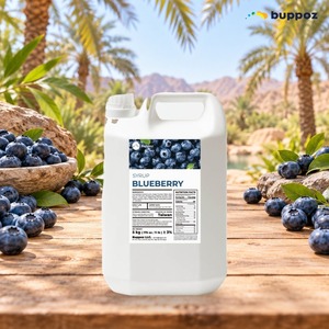 Sirop de fruits de myrtille premium de Taïwan 2026, bouteille de 5 kg, Halal, HACCP - Product Image 1