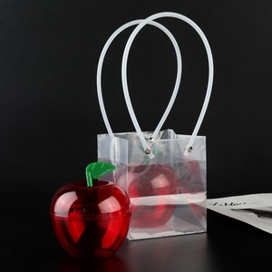 Elma şeker kutusu Baubles tatlılar depolama tutucular Bobbing plastik elma kapları somun kavanoz hatıra düğün plastik - Product Image 3