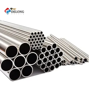 Astm B338 Astm B86 Prijs Titanium Tubing Warmtewisselaar Titanium Buis Gr2 Gr7 Gr9 Gr12 Titanium Naadloze Buis