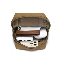 Bolsa de Utilidades MOLLE Resistente para Supervivencia al Aire Libre, Bolsa Organizadora de Accesorios EDC Portátil, Impermeable, para Aventuras, Venta al Por Mayor