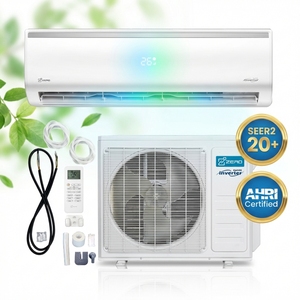 Pompe à chaleur mini-split intelligente R454B à faible GWP, 12000 BTU, 20 SEER2, système de climatisation sans conduit certifié AHRI - Product Image 1