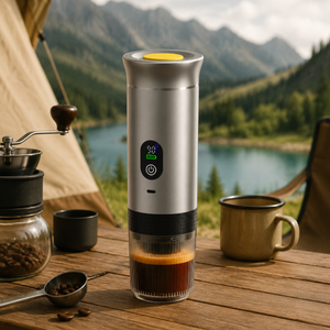 Machine à café 3-en-1 portable compatible avec les dosettes Nespresso, chauffage et extraction, anti-fuite pour les aventures en plein air - Product Image 2