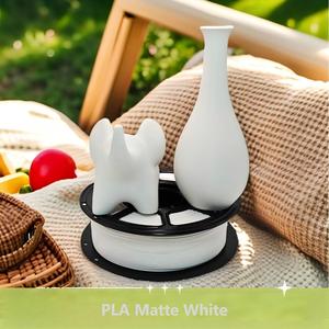 Filamento PLA Mate de Alto Rendimiento para Impresora 3D, Color Único, 1 kg, Ideal para Principiantes, Oculta las Líneas de Impresión - Product Image 2