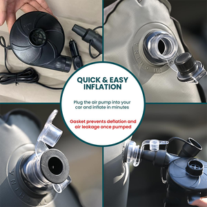 Materasso SUV Extra resistente con materasso ad aria potenziato, materasso auto per SUV, materasso SUV Ultra-spesso e comodo - Product Image 5