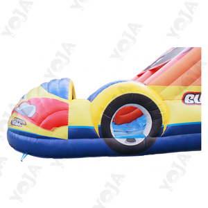 Château gonflable commercial personnalisable en PVC, série de modèles de voitures, pour extérieur, avec toboggan, divertissement pour enfants - Product Image 3
