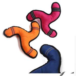 Reflektierender Dreieckiger Bumerang Interaktive Dart-Hundescheiben Bissresistentes Trainingsspielzeug für Kleine Mittlere Groß<span class=keywords><strong>e</strong></span> Hunde - Product Image 4