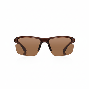 Gafas de Sol para hombre modelo deportivo marrón brillante 3005 - Product Image 1
