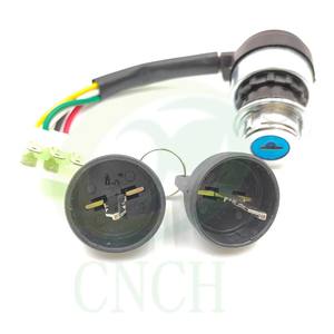 Interruttore a chiave di accensione con blocco a 5 fili per moto UTV ATV RZR - Product Image 4