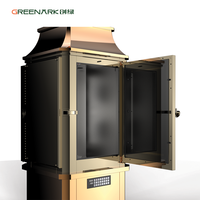 Four à circulation d'air chaud commercial professionnel 500L pour rôtir poulet canard agneau cochon avec certification CE ISO