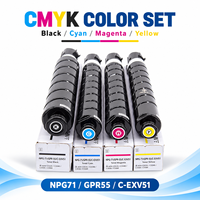 Cartouche de toner compatible NPG-71 GPR55 C-EXV51 pour copieurs ImageRUNNER ADVANCE C5535i C5540i C5550i C5560i