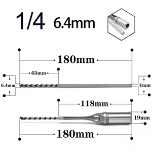 مجموعة أزاميل خشب مربعة الشكل لأعمال النجارة، مثاقب حلزونية من الفولاذ عالي السرعة، أزاميل لعمل الثقوب المربعة - Product Image 3