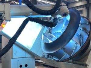 Hochwertige Saugzentrifugalgebläse Belüftungsventilatoren Abluftventilator 22kW Edelstahl AC-<span class=keywords><strong>Motor</strong></span> 380V Bau Einzelhandel - Product Image 6