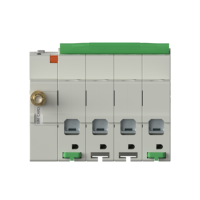 Disjoncteur intelligent 4P10KA RCBO, matériau PA66, dispositif WiFi basse tension 230V, protection IP65, montage sur rail DIN, CE