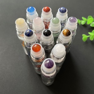 Botella Roll-on <span class=keywords><strong>de</strong></span> Perfume <span class=keywords><strong>de</strong></span> 10ml con Piedras Preciosas, Bajo MOQ, para Regalo - Product Image 2