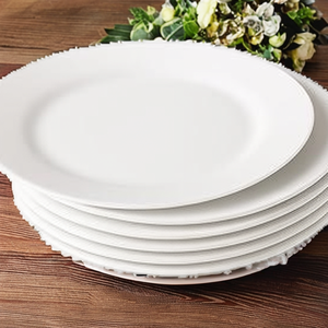 Assiettes en mélamine, résistantes au lave-vaisselle et au micro-ondes, écologiques, durables, personnalisables, modernes, minimalistes, haut de gamme, incassables, pour mariage - Product Image 2