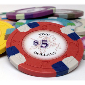 Poker Knights Jetons de poker en argile de 13.5 grammes avec plateau Jetons de jeu de haute qualité pour joueurs professionnels - Product Image 4