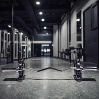 Pesas libres Gimnasio Ejercicio Cojinete Barbell Transfronterizo para barra Barra recta del fabricante Barra curva para prensa de banco