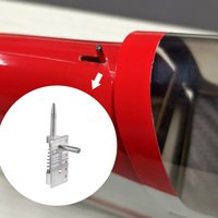 Loquet à ressort à dégagement rapide en aluminium pour capot d'avion RC