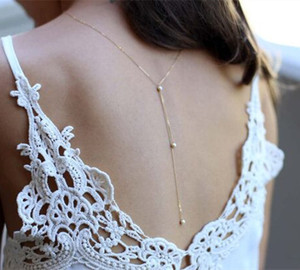 Mwsc — chaîne <span class=keywords><strong>de</strong></span> corps en perles pour femmes et filles, collier <span class=keywords><strong>de</strong></span> mariée, chaîne d'arrière-plan, Sexy, bijoux pour dames et fillettes - Product Image 5